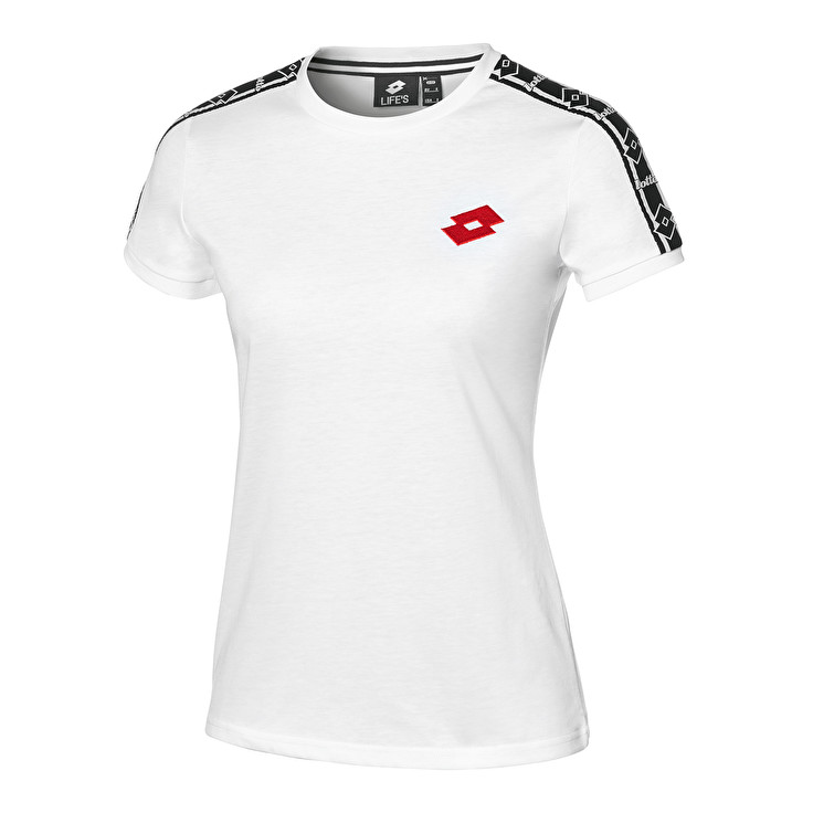 Lotto Athletica Classic Ii Js Camisetas Mujer - Blancas - Colombia JCMGHDI-71